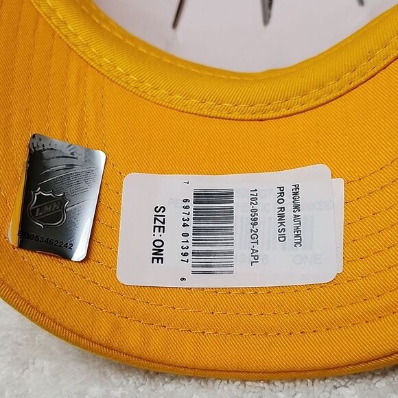 Fantatics Pittsburgh Penguins Sliderback Hat - New - Picture 7 of 8